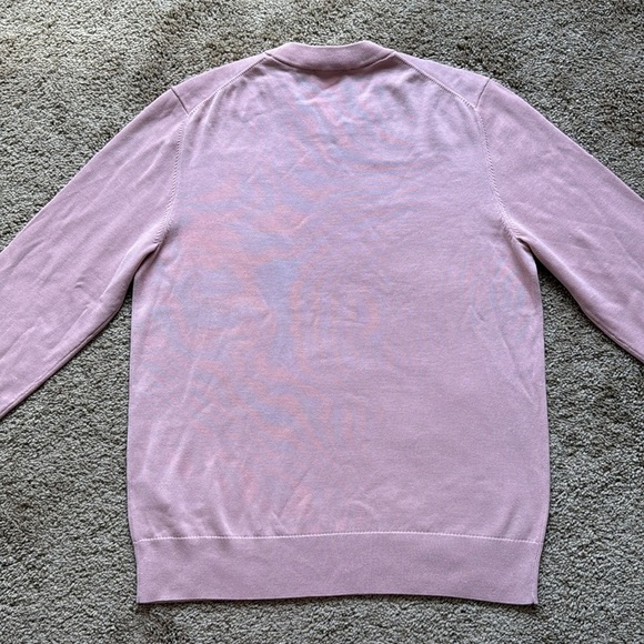 COS Pink Men’s Crewneck Cotton Sweater - Picture 2 of 7